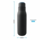 Termo deportivo ánfora Soul doble pared 450 ml con cordón