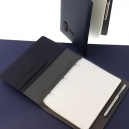 Carpeta de lujo Aro curpiel 120 hj raya