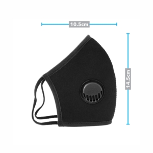 Cubrebocas de Neopreno con válvula cómodo
