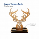 Joyero en forma de cabeza de venado Basic