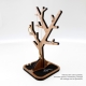 Joyero en forma de árbol MDF y Caoba