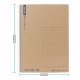 Libreta o cuaderno Maruman Kraft grande con espiral
