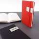 Libreta Peach con placa para grabar y resorte