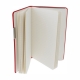 Libreta Peach con placa para grabar y resorte