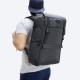 Mochila tela y curpiel tipo camping Takayama Rak rectangular