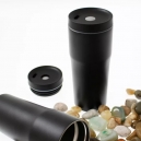 Termo Scandia 450 ml superficie Rock y botón de seguridad