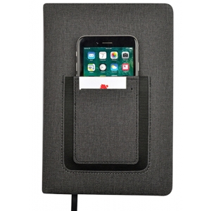 Libreta Zibo con tarjetero o portacelular