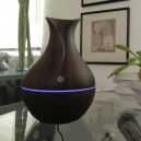 Vaporizador Contempo de plástico con lamina de madera