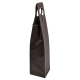 Estuche trinagular con asa superior para botellas de vino y broche