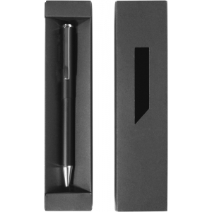 Bolígrafo de metal Getty roller ball negro mate pluma
