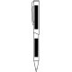 Bolígrafo de metal Getty roller ball negro mate pluma