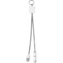 Juego de cables para celular TYPE C o apple iphone y llavero