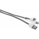 Juego de cables para celular TYPE C o apple iphone y llavero