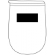 Termo o taza térmica tipo rock 300 ml tapa anti salpicadura