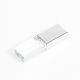 Memoria USB de 16 GB cristal tapa cromada con estuche