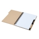 Libreta A5 ecológica de kraft 70 hj y bolígrafo