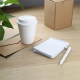Set vaso cafetero y libreta antibacterial con caja