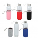 Cilindro ánfora Lonely de vidrio con base de neopreno 500 ml