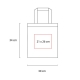 Bolsa de non woven ABBA 30 x 34 cm con asa