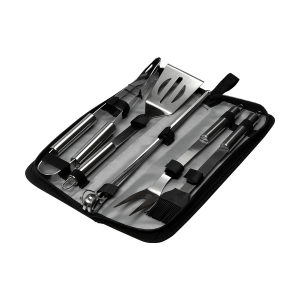 Set de parrillada o BBQ Nakaru 5 piezas y estuche