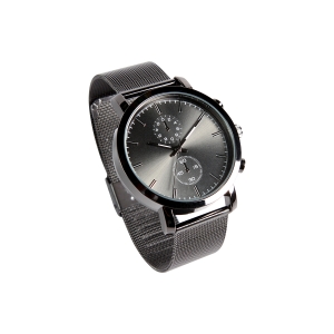 Reloj de pulso unisex de acero inoxidable