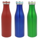 Botella térmica con doble pared de acero inoxidable de 500 ml