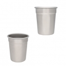 Vaso tequilero de acero inoxidable de 70 ml