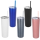 Termo con doble pared de acero inoxidable insulado al vacío de 610 ml