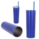 Termo con doble pared de acero inoxidable insulado al vacío de 610 ml