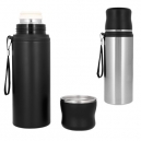 Termo con doble pared de acero inoxidable insulado al vacío de 800 ml