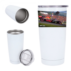 Termo sublimable con doble pared de acero inoxidable de 520 ml