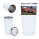 Termo sublimable con doble pared de acero inoxidable de 520 ml