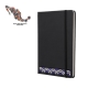 Libreta de poliuretano con 90 hojas rayadas. EDICIÓN HUICHOL