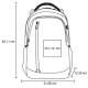 Mochila deportiva que incluye compartimento exclusivo para laptop