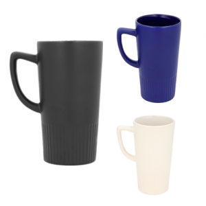 Taza cónica de cerámica de 520 ml