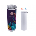 Termo doble pared 600 ml Willy blanco