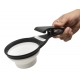 Taza medidora y clip para bolsas KUP telescópico