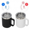 Taza de doble pared de acero inoxidable de 400 ml