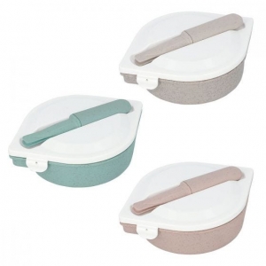Lonchera eco-friendly con cubierto incluidos