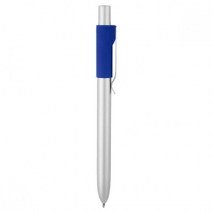 Bolígrafo metálico de color azul