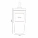 Termo con tapa rotatoria Calvi 590 ml popote