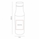 Termo de vidrio y acero Kaap 500 ml