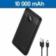 Powerbank 10 000 mAh Carga rápida con display