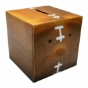 Alcancia de carton Bank