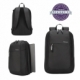 Mochila de poliéster color negro