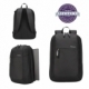 Mochila de poliéster color negro
