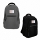 Mochila de poliéster con placa