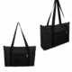 Bolsa de mano con material Nylon color negro