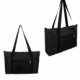 Bolsa de mano con material Nylon color negro