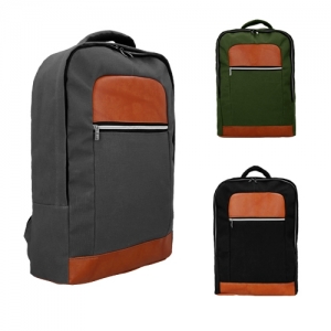 Mochila de loneta con algodón y correas ajustables